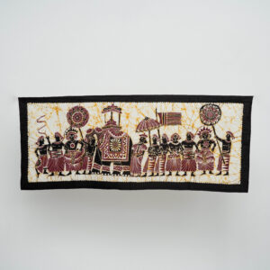 P001 - Batik-Wall Hanger - Perahera-(40" x 16")