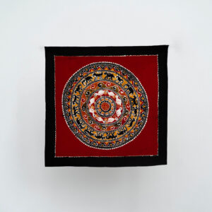 Wall Hanger- Batik- Sandakadapahana- (19"x18")- P013
