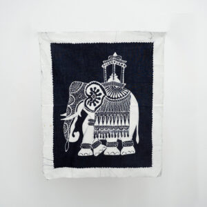 Wall Hanger-Batik-Elephant-(18"x22")-P017